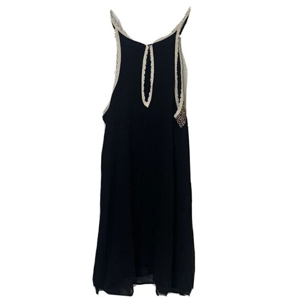 House of Harlow 1960 June Revolve Black Embroidery Keyhole Back Mini Dre… - Picture 6 of 16